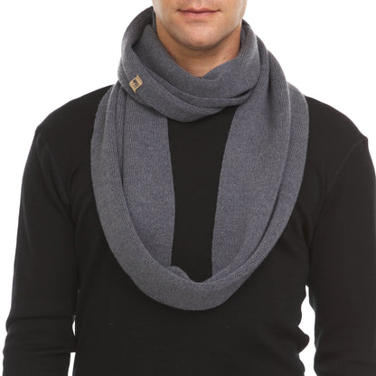 Midweight - Everyday Knit Infinity Loop Scarf 100% Merino Wool - My Men's Shop