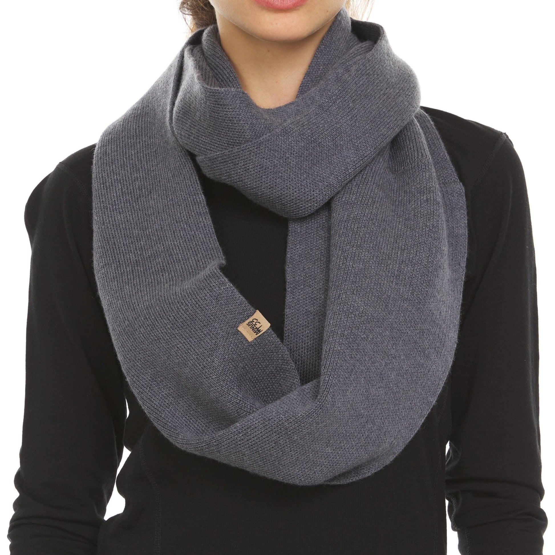 Midweight - Everyday Knit Infinity Loop Scarf 100% Merino Wool - My Men's Shop