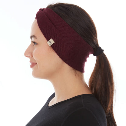 Midweight - Everyday Knit Twist Headband 100% Merino Wool - My Men's Shop