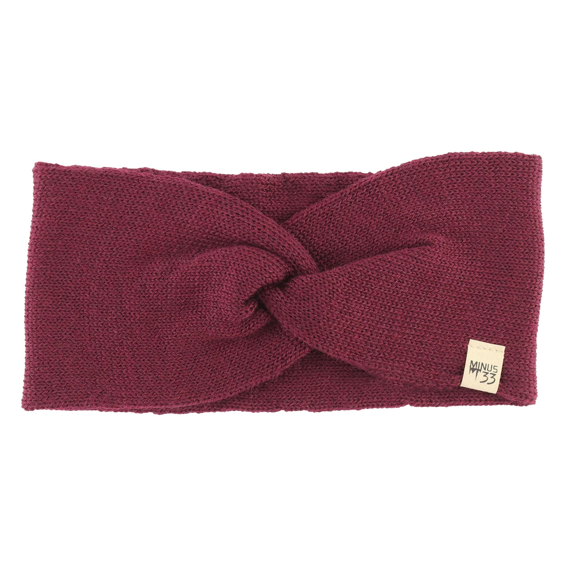 Midweight - Everyday Knit Twist Headband 100% Merino Wool - My Men's Shop