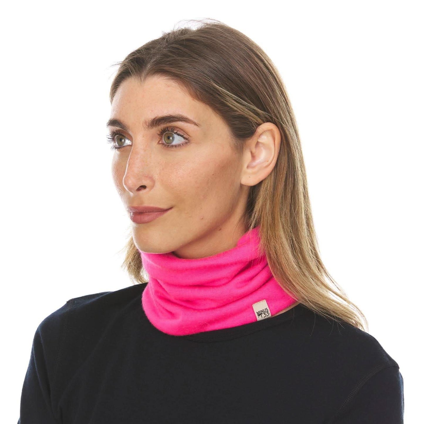 Braga de cuello de lana de peso medio - 100% lana merino