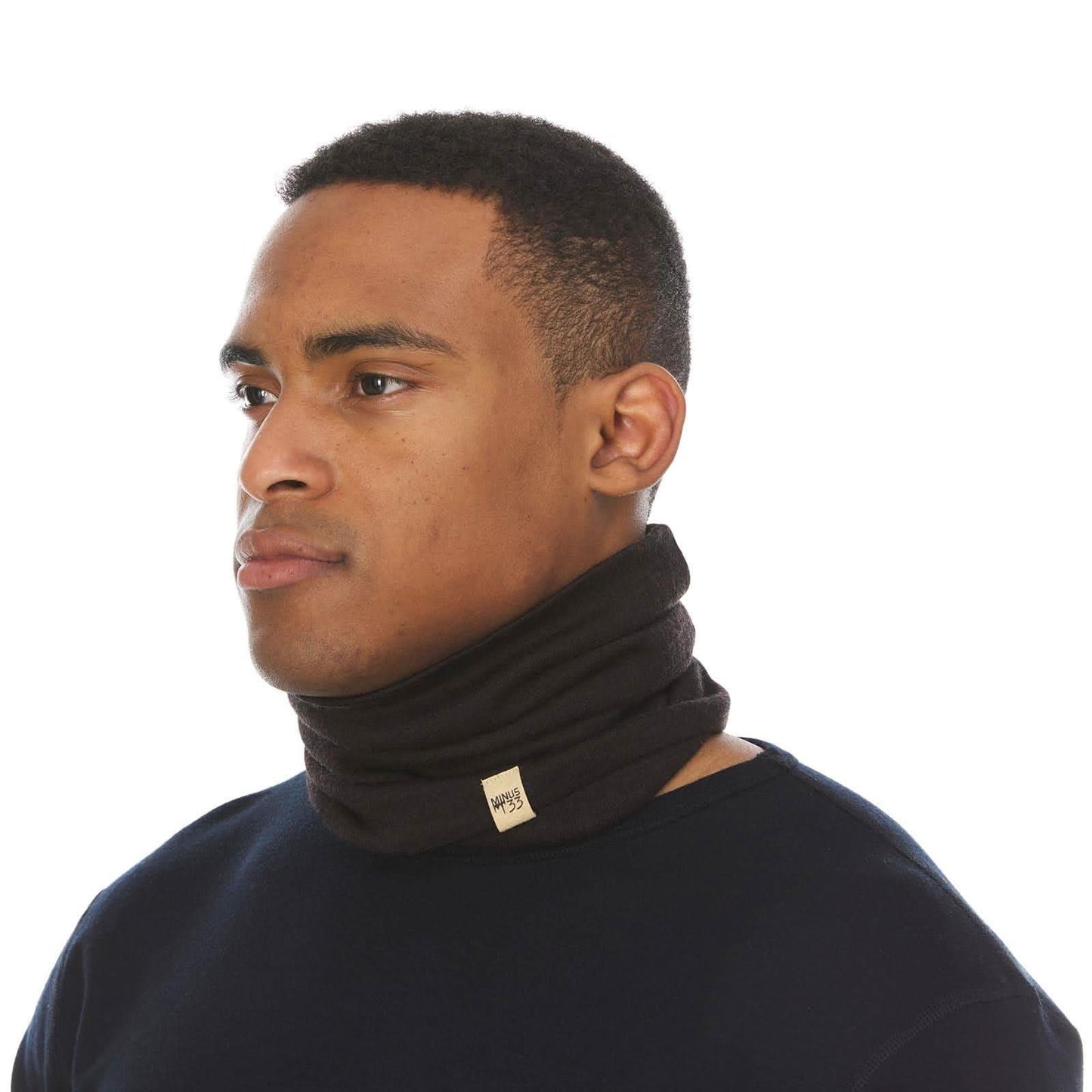 Braga de cuello de lana de peso medio - 100% lana merino