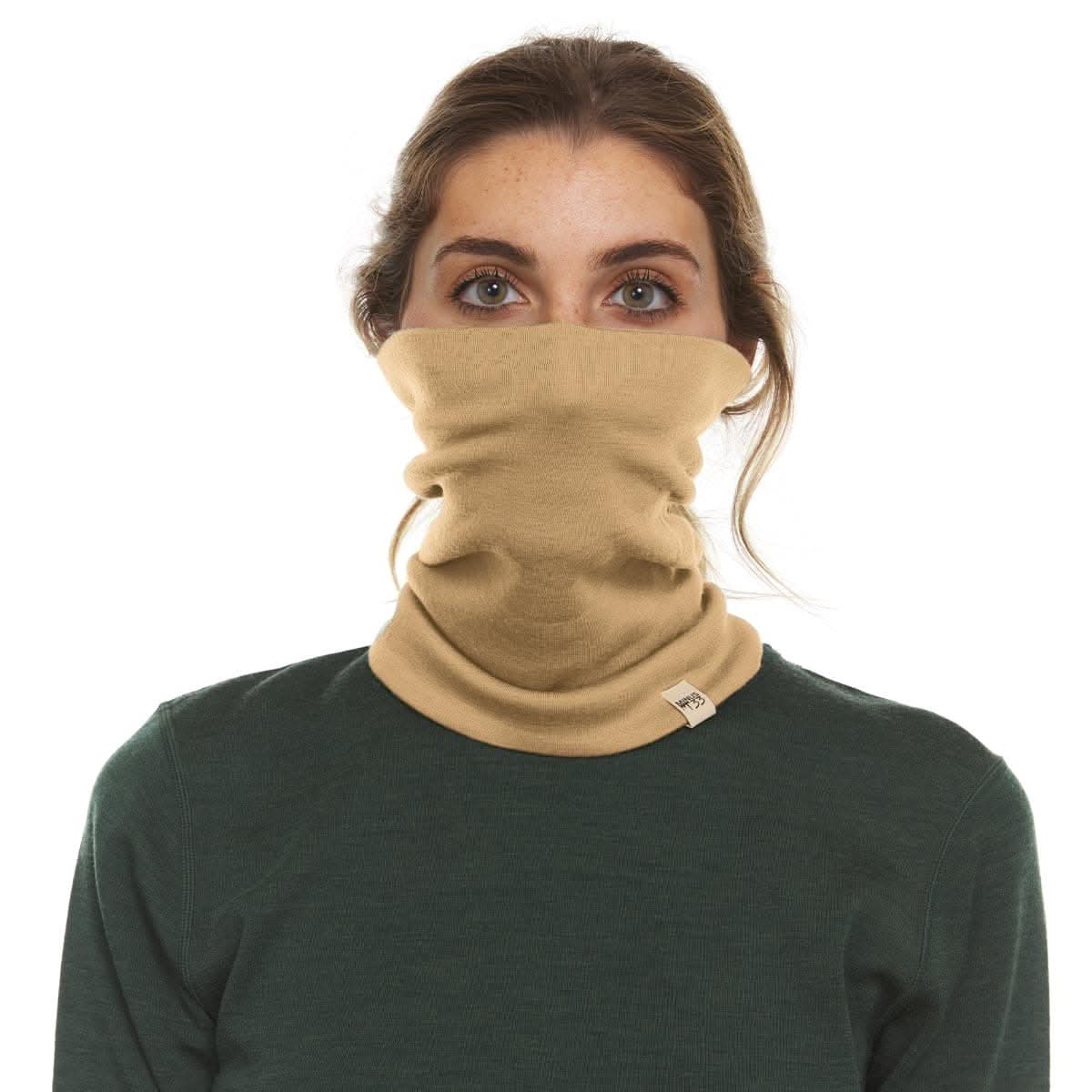 Braga de cuello de lana de peso medio - 100% lana merino