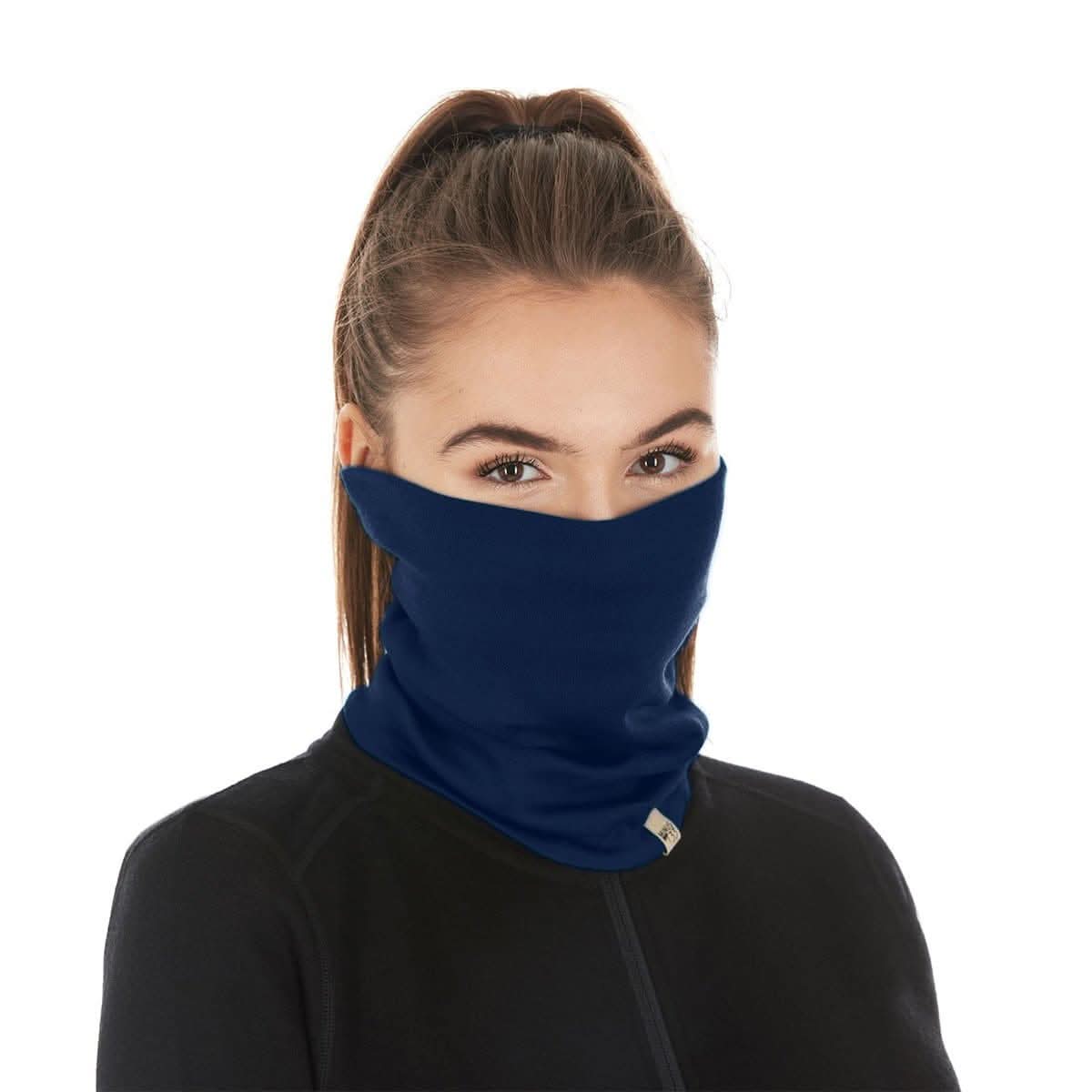 Braga de cuello de lana de peso medio - 100% lana merino