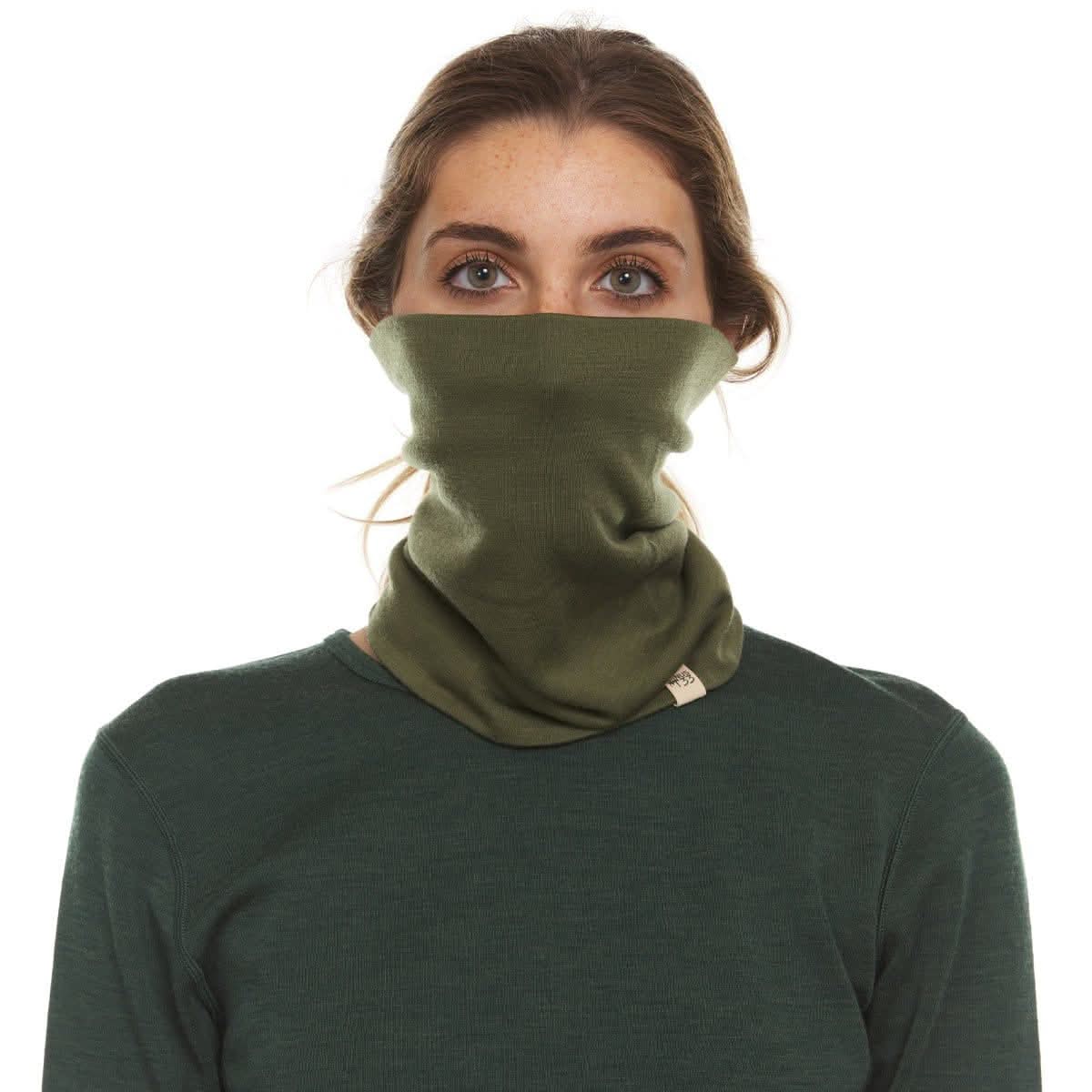 Braga de cuello de lana de peso medio - 100% lana merino