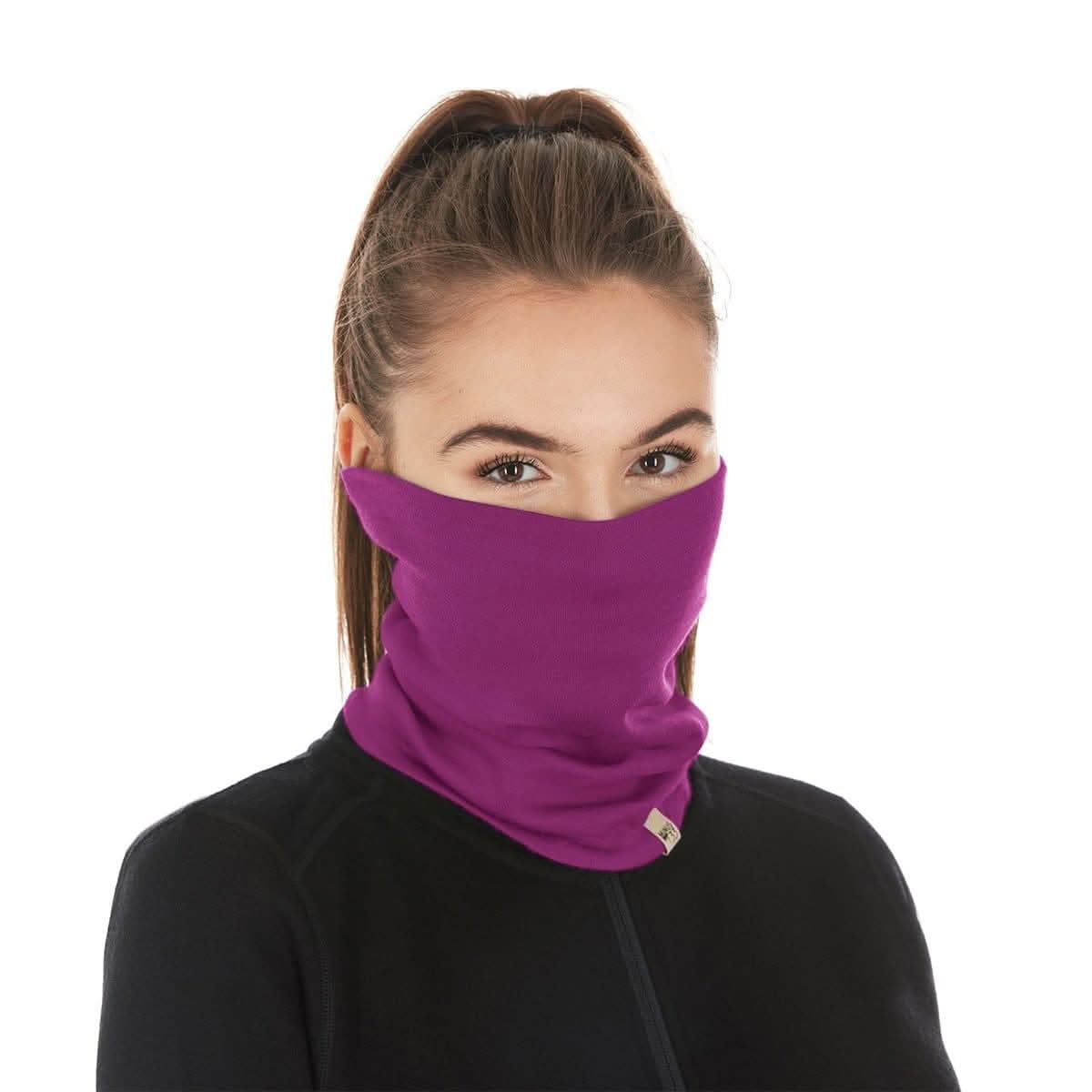 Braga de cuello de lana de peso medio - 100% lana merino