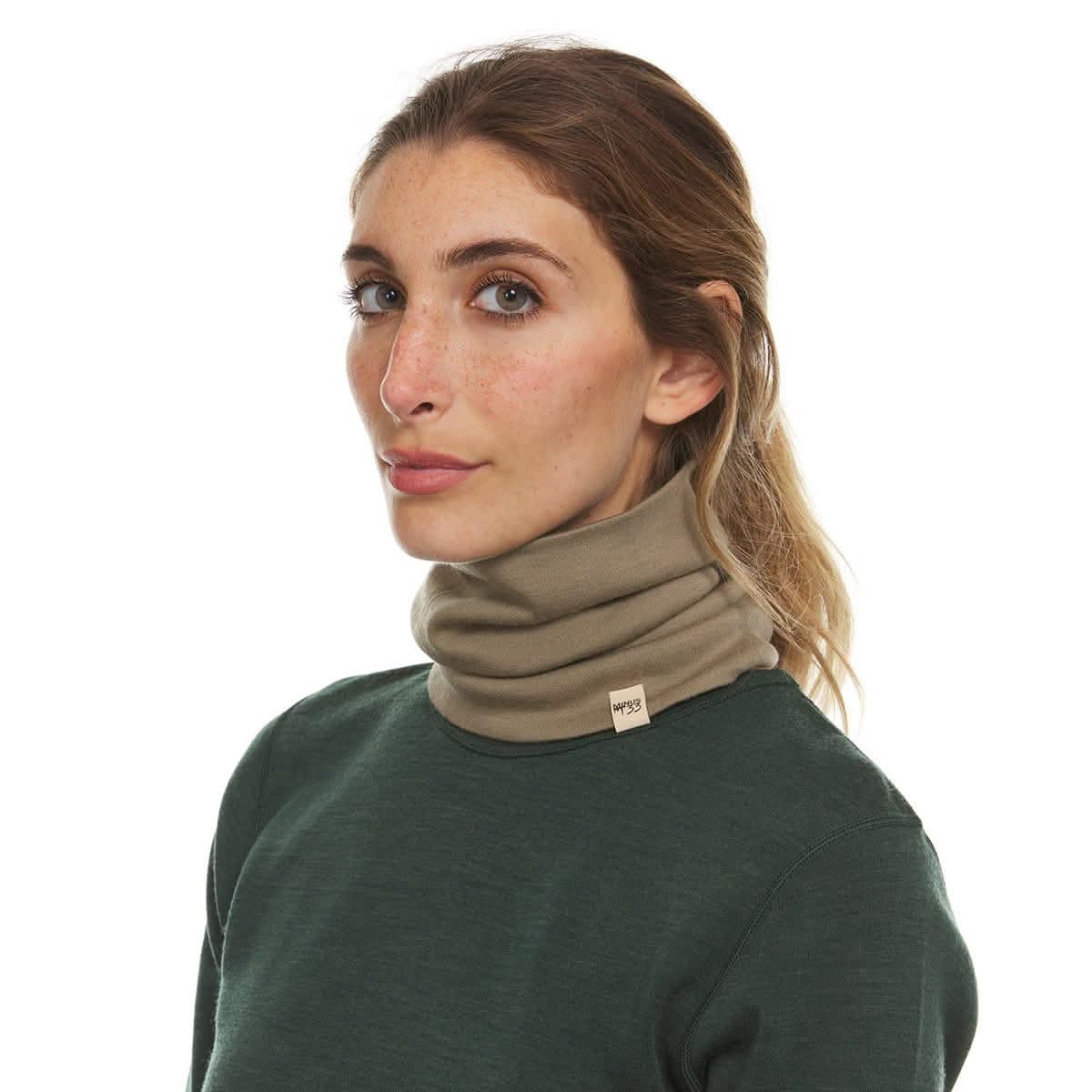 Braga de cuello de lana de peso medio - 100% lana merino