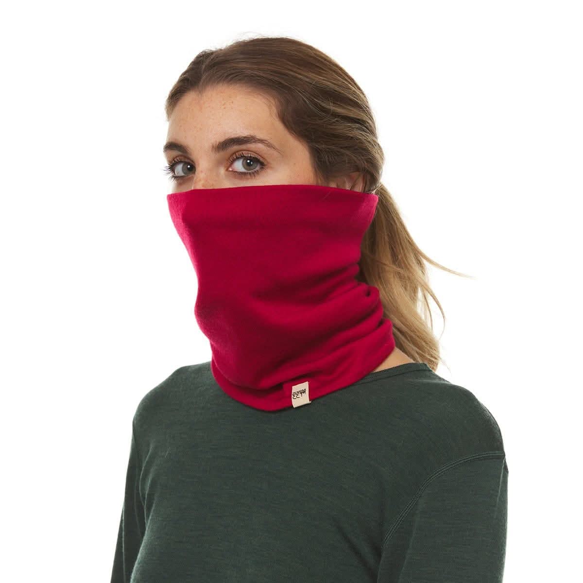 Braga de cuello de lana de peso medio - 100% lana merino
