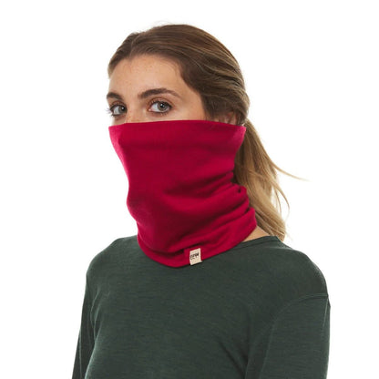 Braga de cuello de lana de peso medio - 100% lana merino