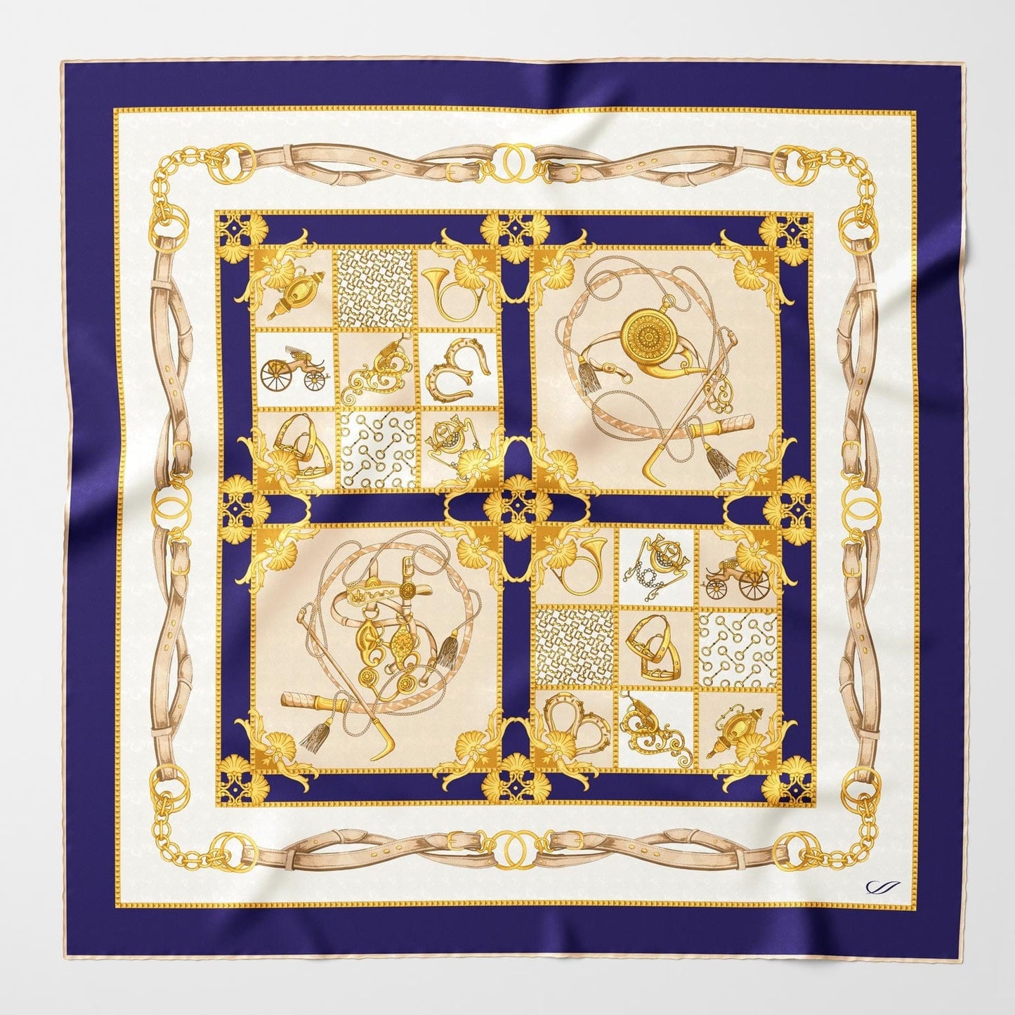 Vittoria - Silk Foulard - Blue - My Men's Shop
