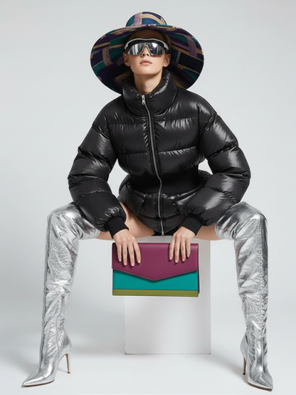 Chaqueta acolchada con cintura elástica NOHO BYMANYC ® New York