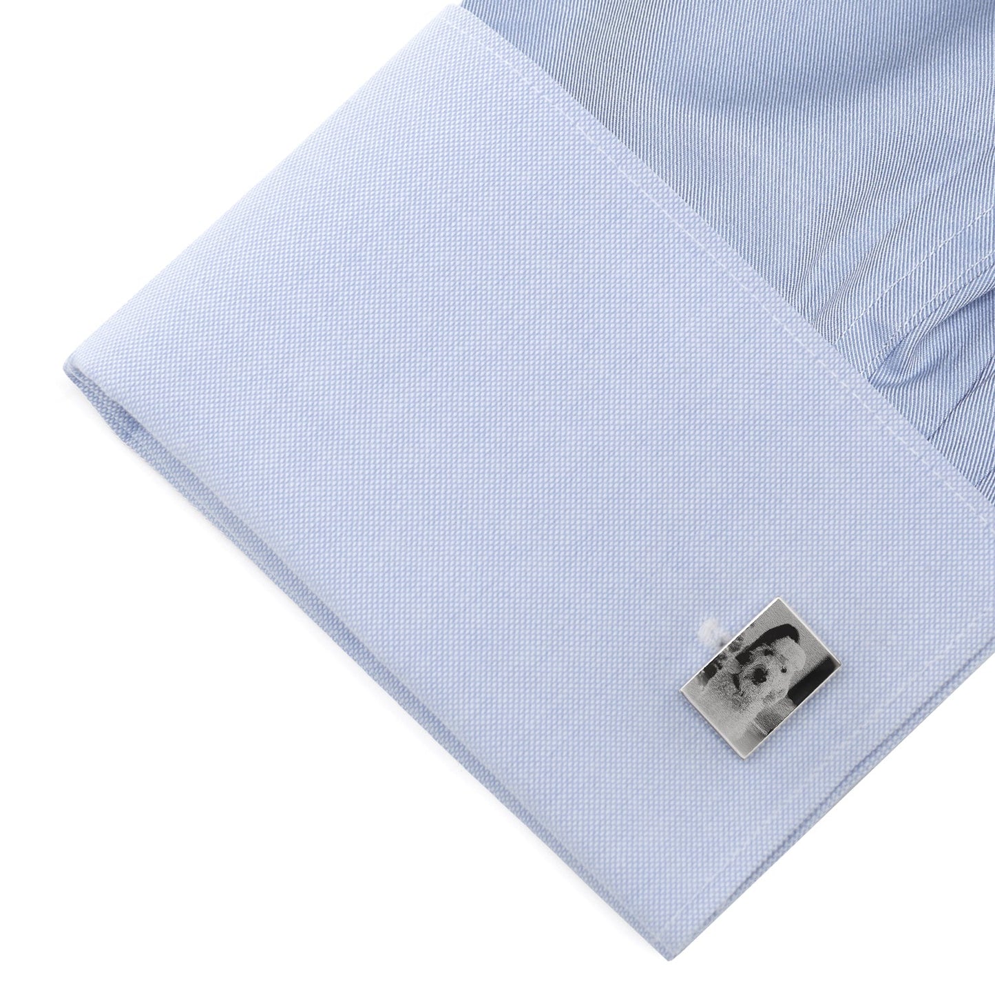 Custom Engraved Block Photo Cufflinks - My Men's Shop