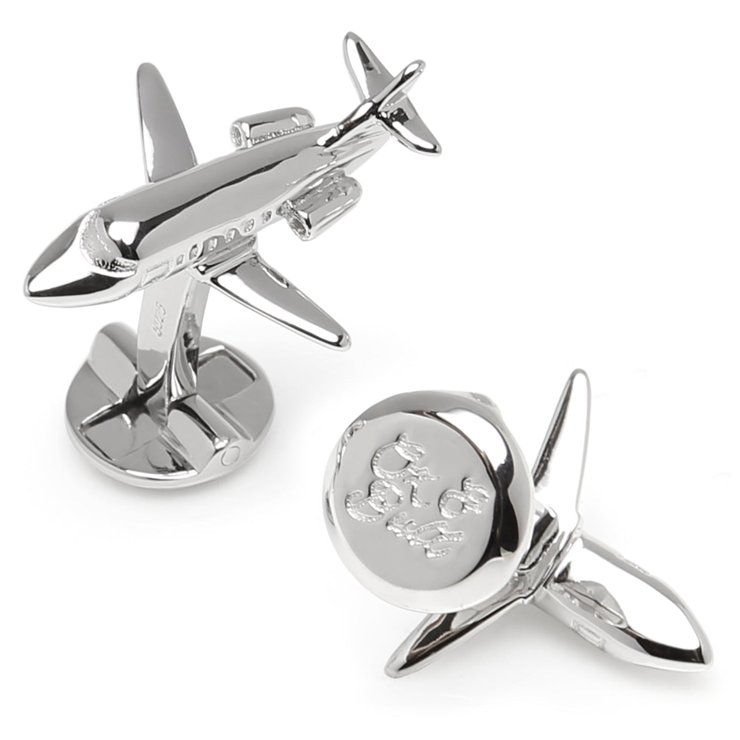 Sterling Private Jet Cufflinks - My Men's Shop