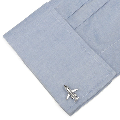 Sterling Private Jet Cufflinks - My Men's Shop