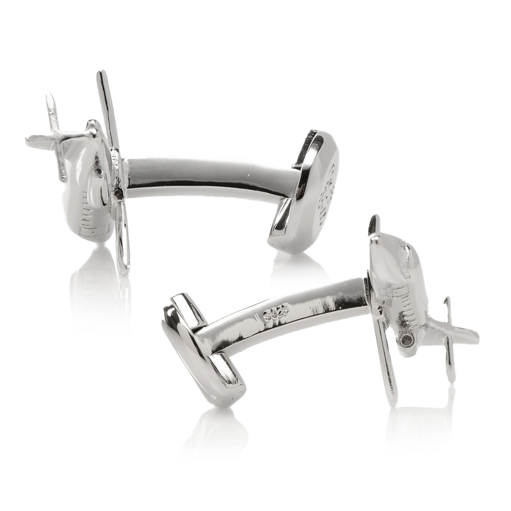 Sterling Private Jet Cufflinks - My Men's Shop