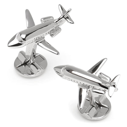 Sterling Private Jet Cufflinks - My Men's Shop