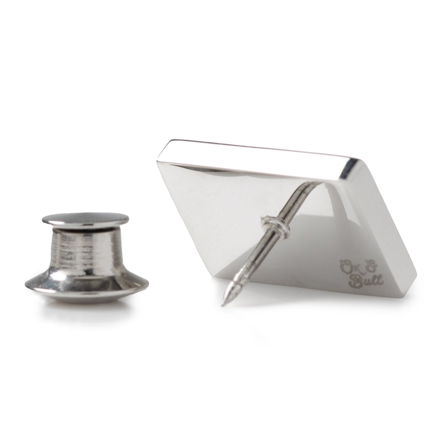 Stainless Steel Engravable Lapel Pin - My Men's Shop