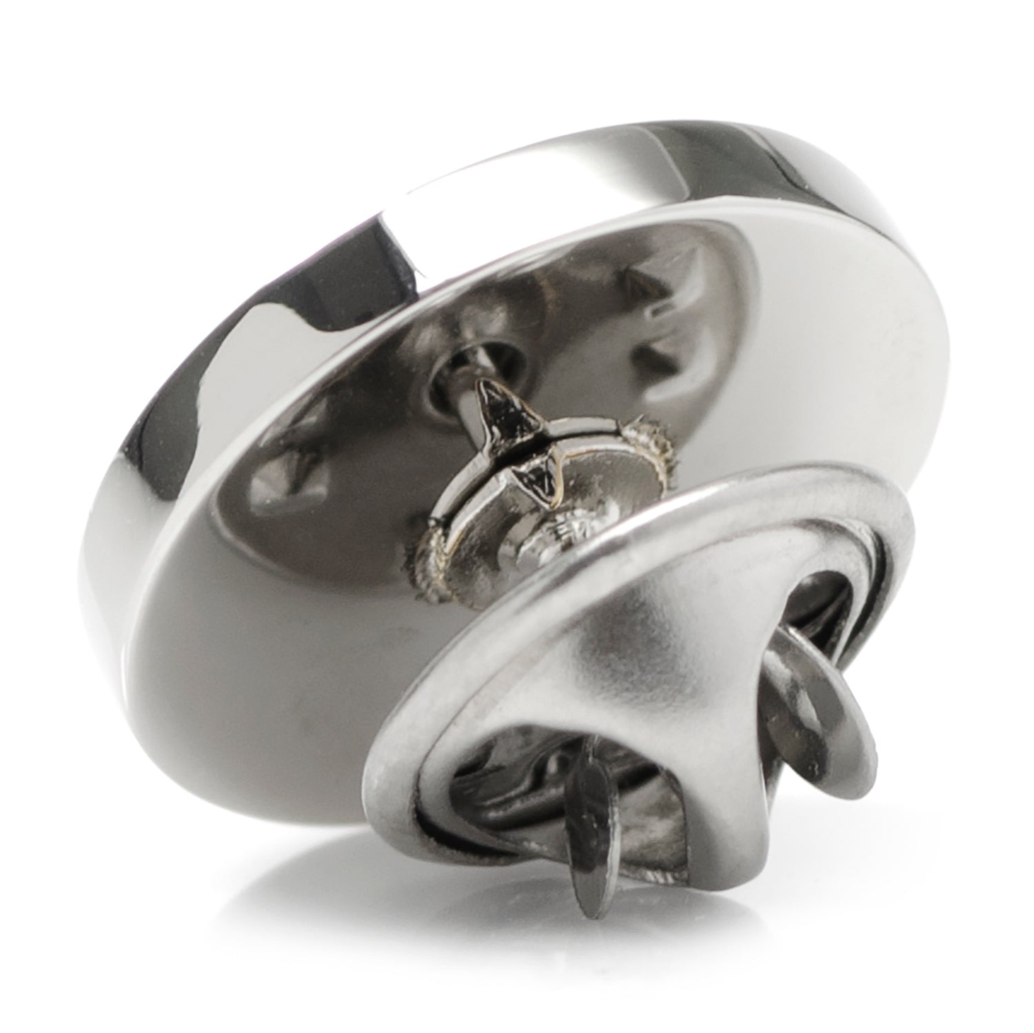 Stainless Steel Engravable Round Infinity Lapel Pin - My Men's Shop