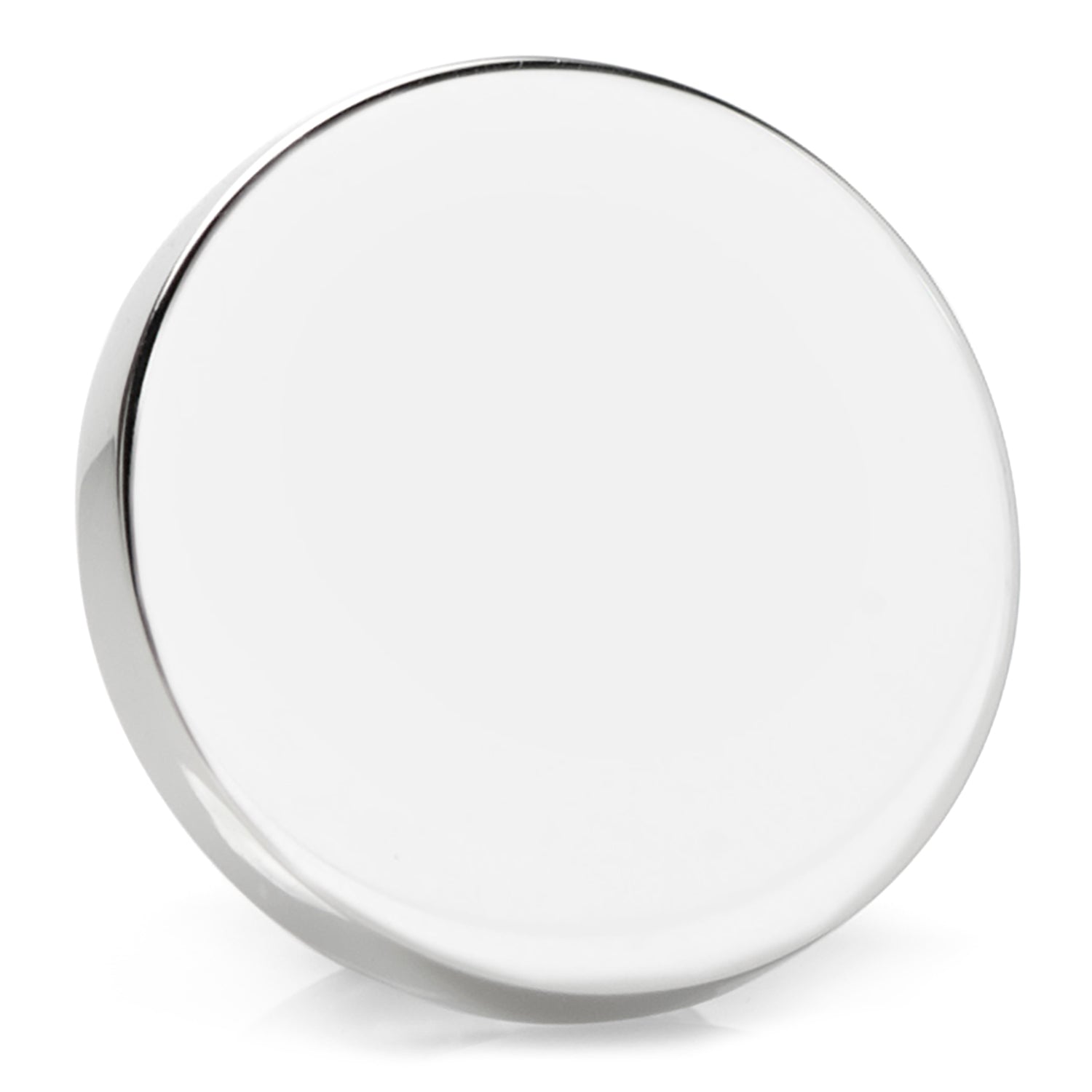 Stainless Steel Engravable Round Infinity Lapel Pin - My Men's Shop