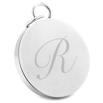 Stainless Steel Engravable Round Infinity Pendant - My Men's Shop