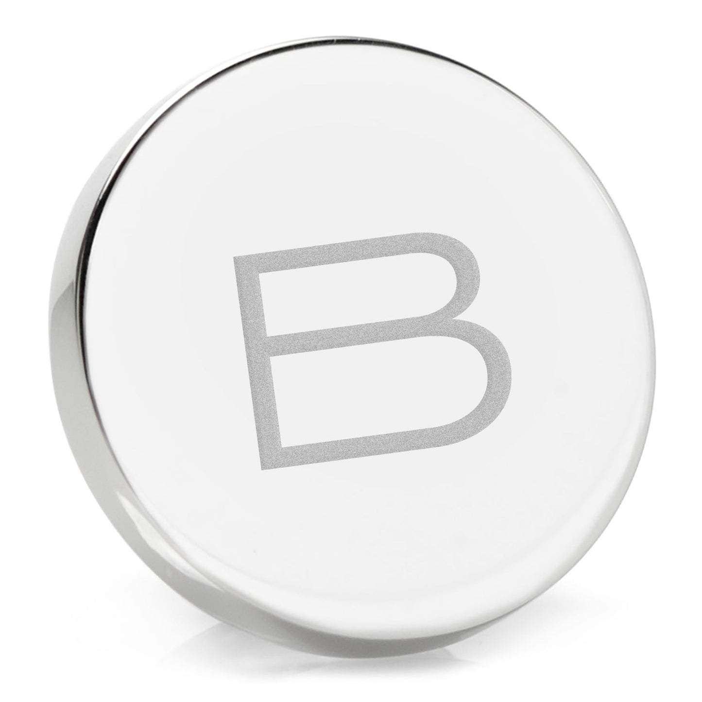 Stainless Steel Engravable Round Infinity Tie Tac - My Men's Shop