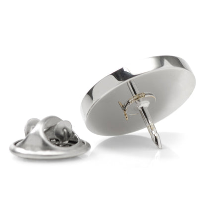 Stainless Steel Engravable Round Infinity Tie Tac - My Men's Shop