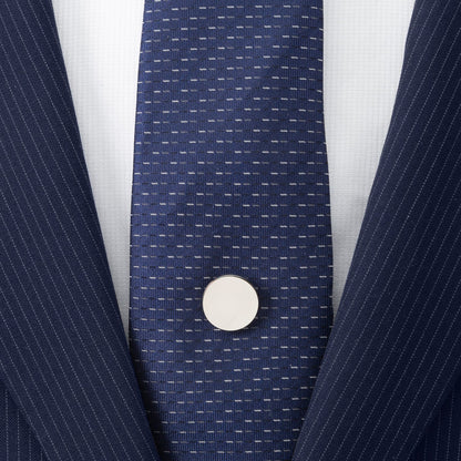Stainless Steel Engravable Round Infinity Tie Tac - My Men's Shop