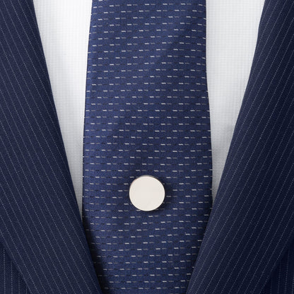 Stainless Steel Engravable Round Infinity Tie Tac - My Men's Shop