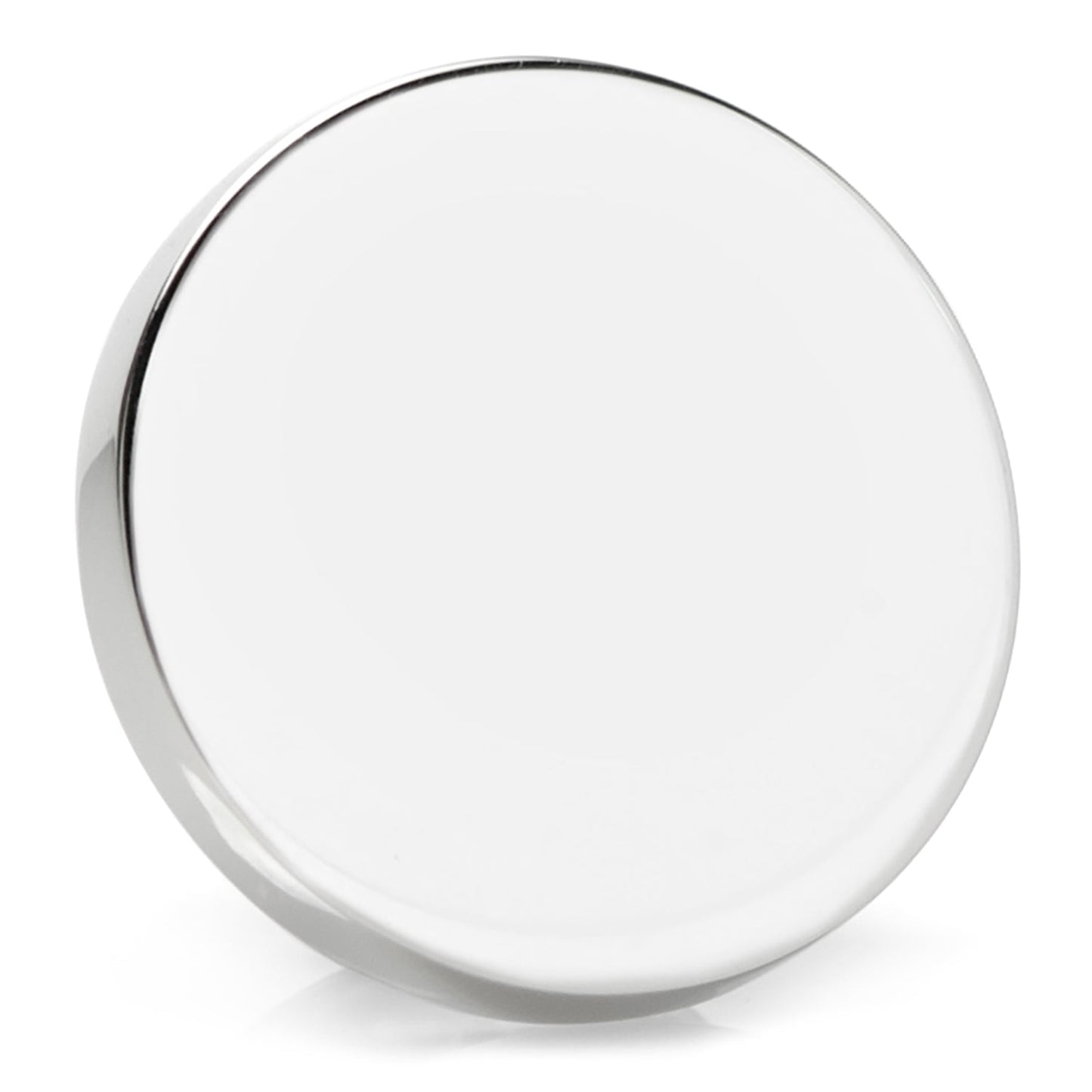 Stainless Steel Engravable Round Infinity Tie Tac