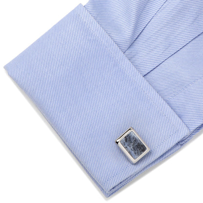 Silver and Sodalite JFK Presidential 5-Stud Set - My Men's Shop