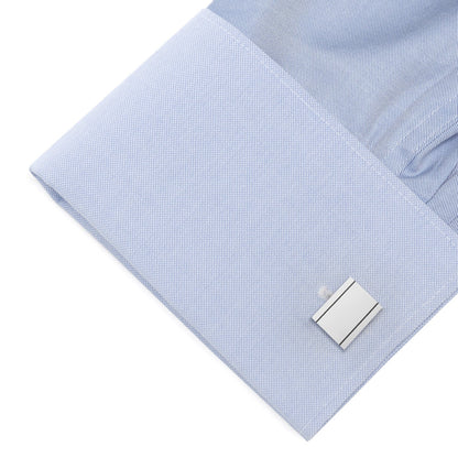 Stainless Steel Engravable Etched Frame Cufflinks - My Men's Shop