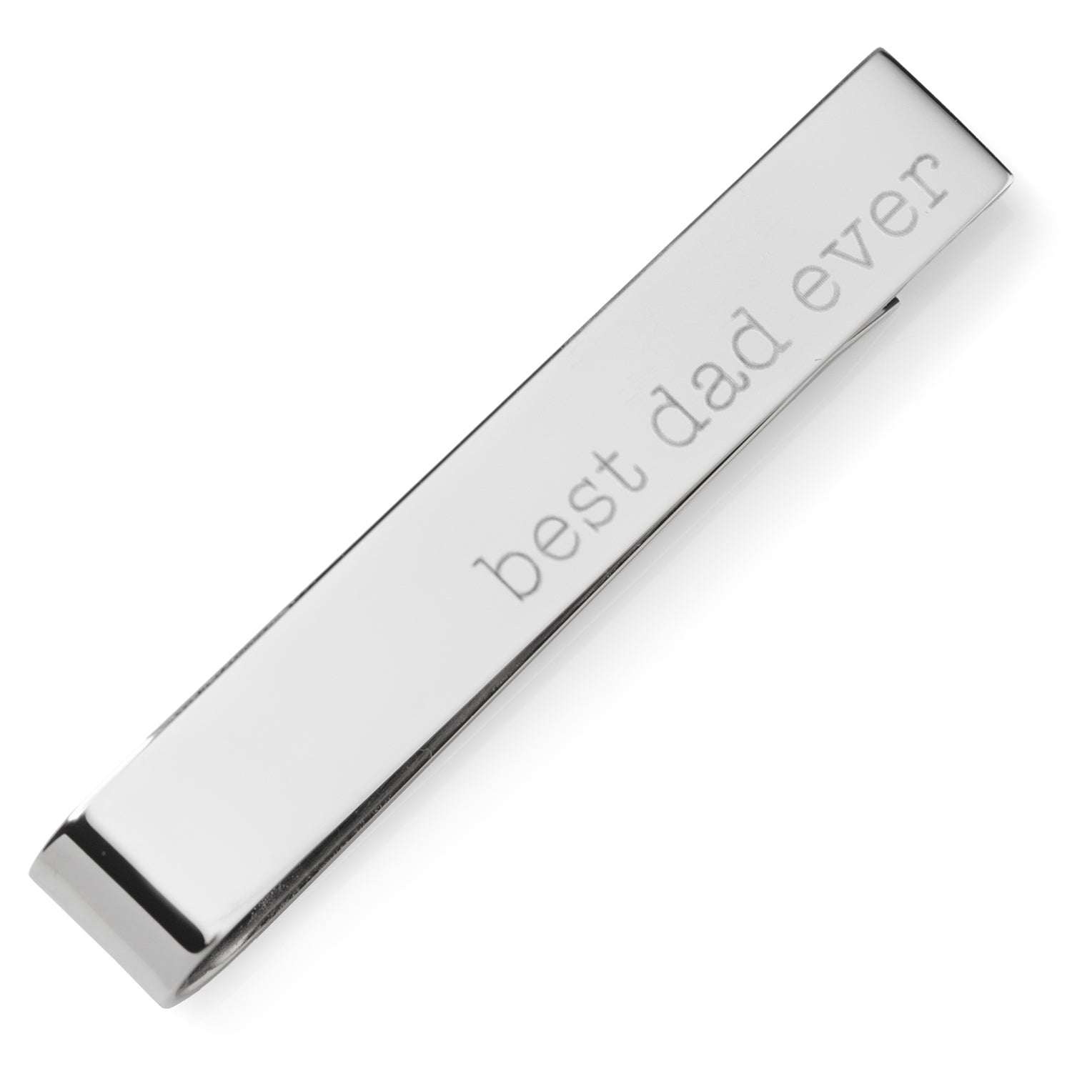 Best Dad Ever Engravable Tie Bar - My Men's Shop