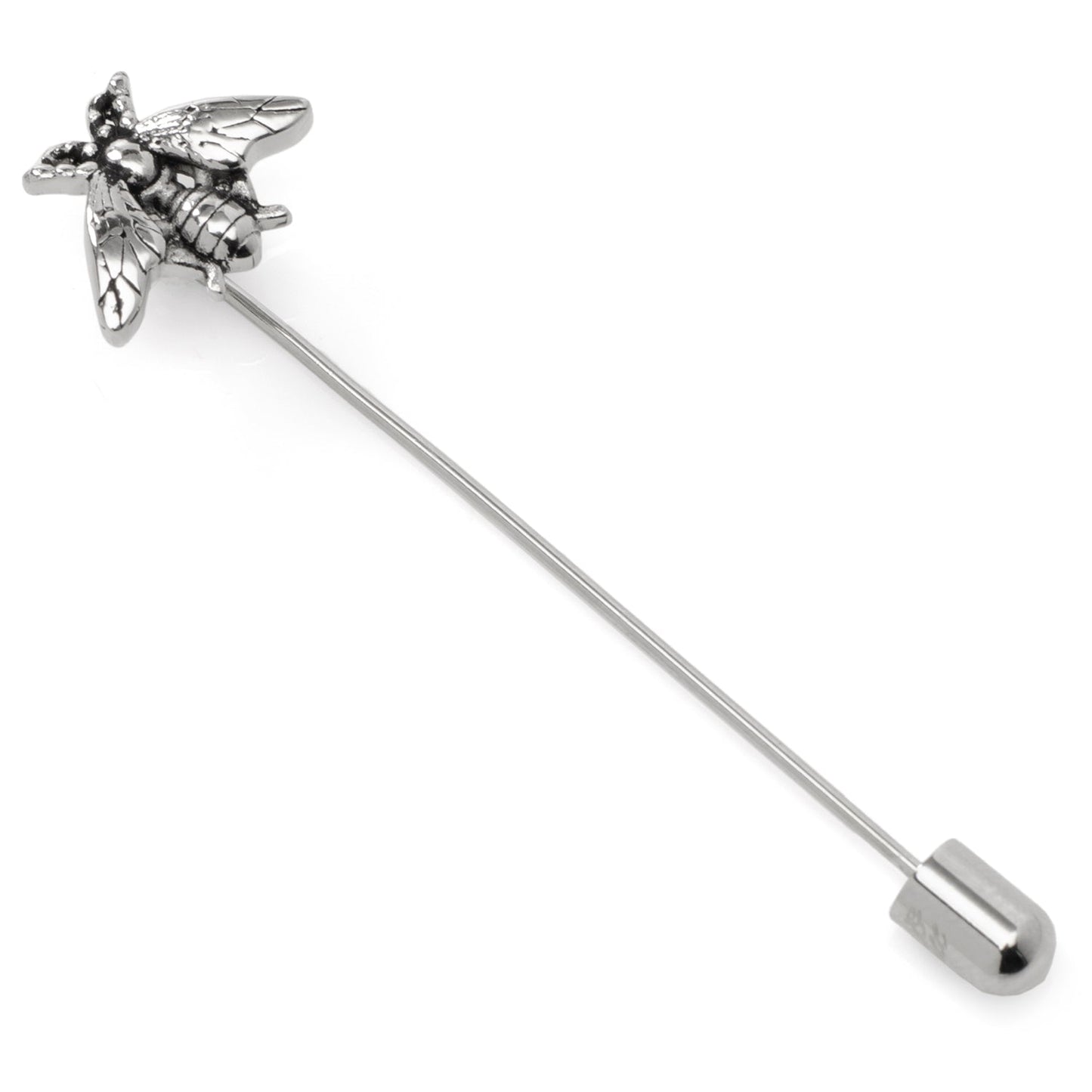 Alfiler de corbata de abeja de acero inoxidable