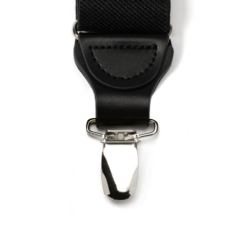 Black Convertible Suspenders - My Men's Shop