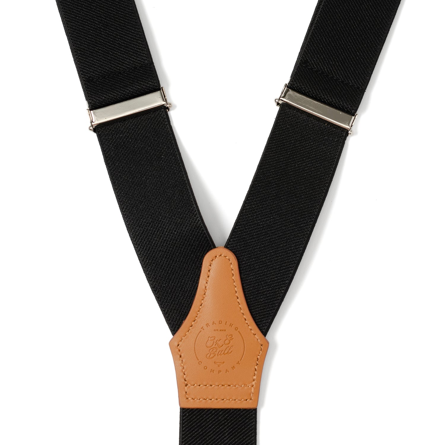 Black Convertible Suspenders - My Men's Shop