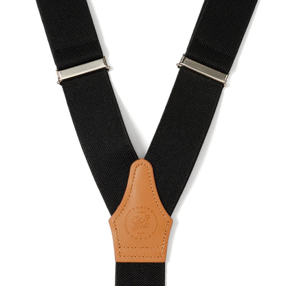 Black Convertible Suspenders - My Men's Shop