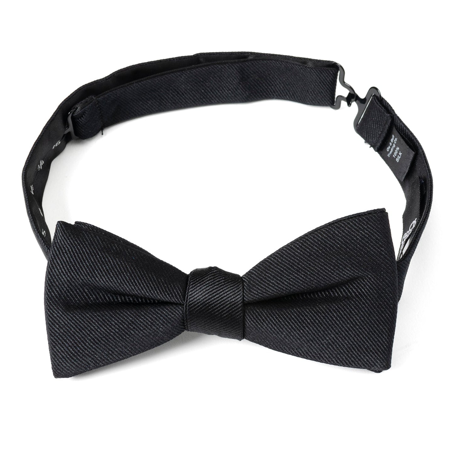 Black Silk Bow Pre-Tie - My Men's Shop