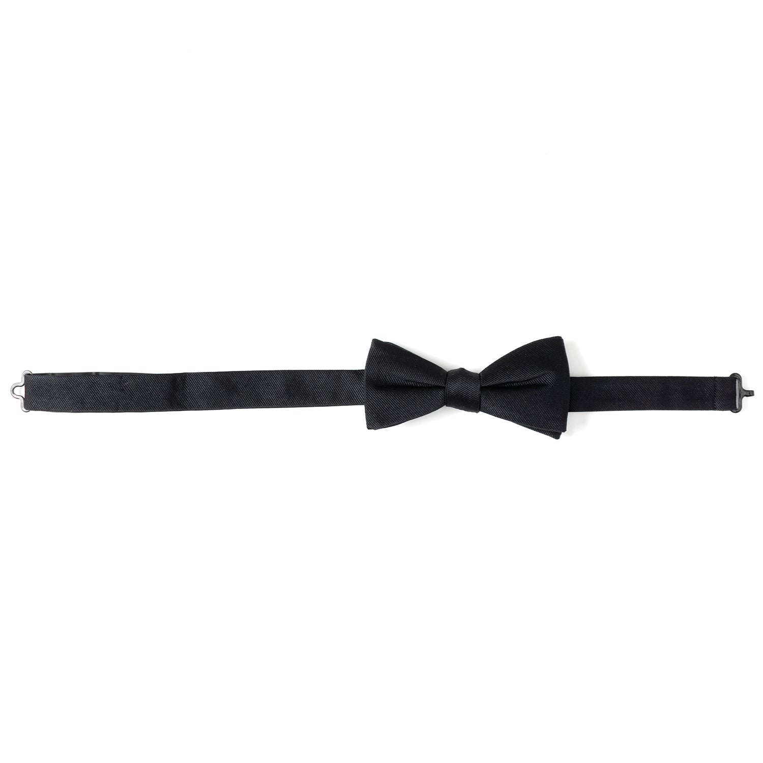 Black Silk Bow Pre-Tie - My Men's Shop