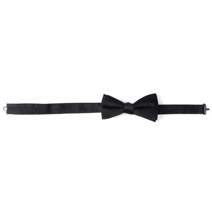 Black Silk Bow Pre-Tie - My Men's Shop
