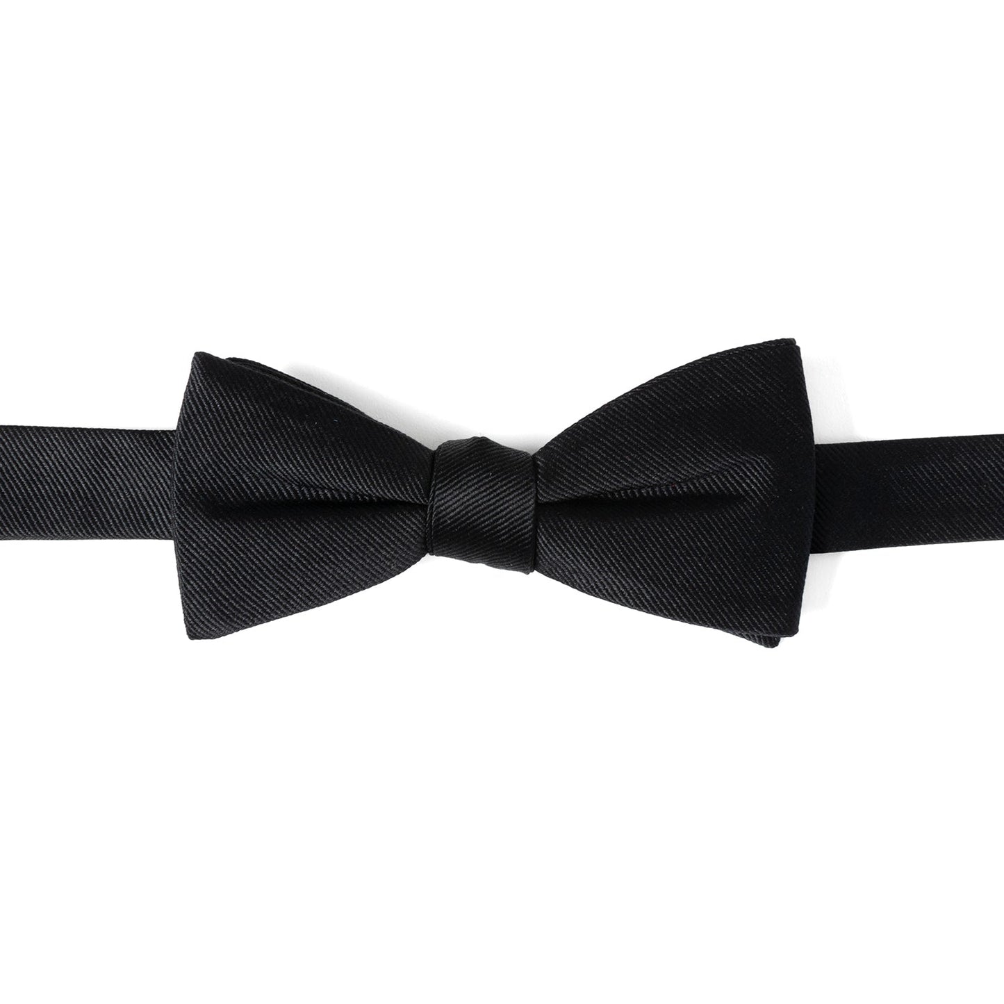 Black Silk Bow Pre-Tie - My Men's Shop