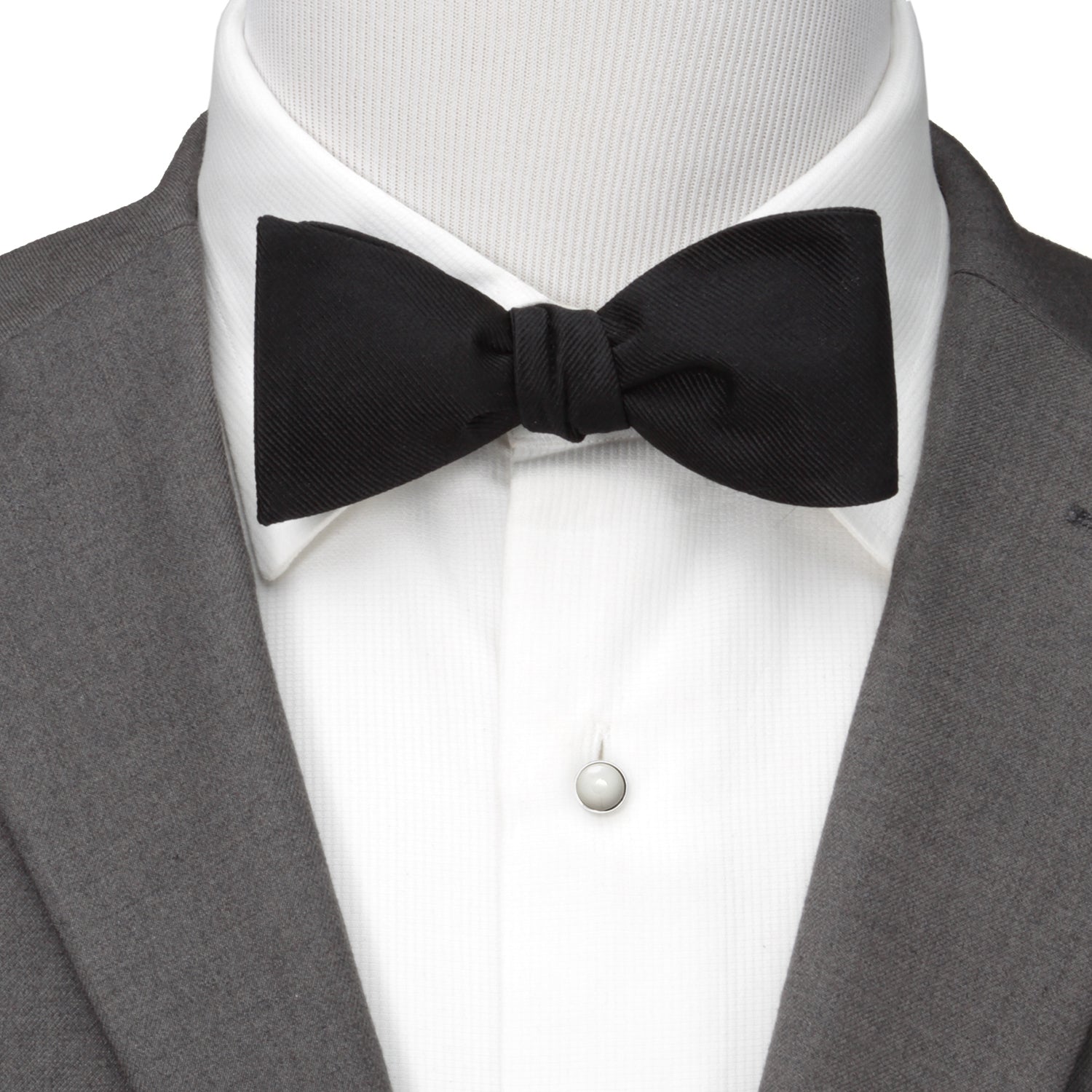 Black Silk Cummerbund and Bowtie Set - My Men's Shop