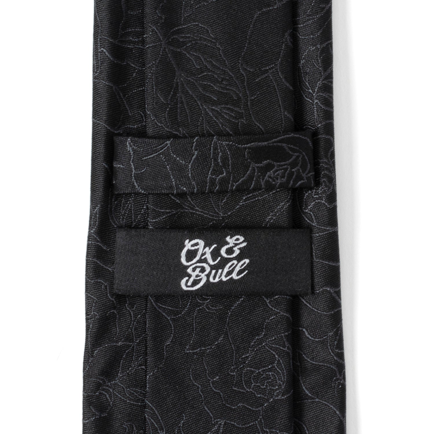 Black Floral Men's Tie - My Men's Shop