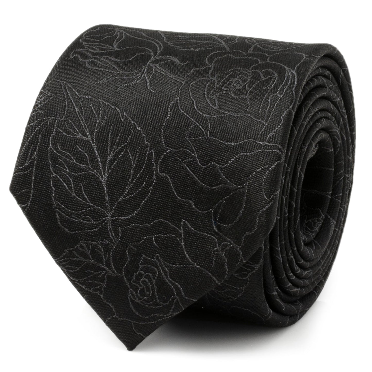 Black Floral Men's Tie - My Men's Shop