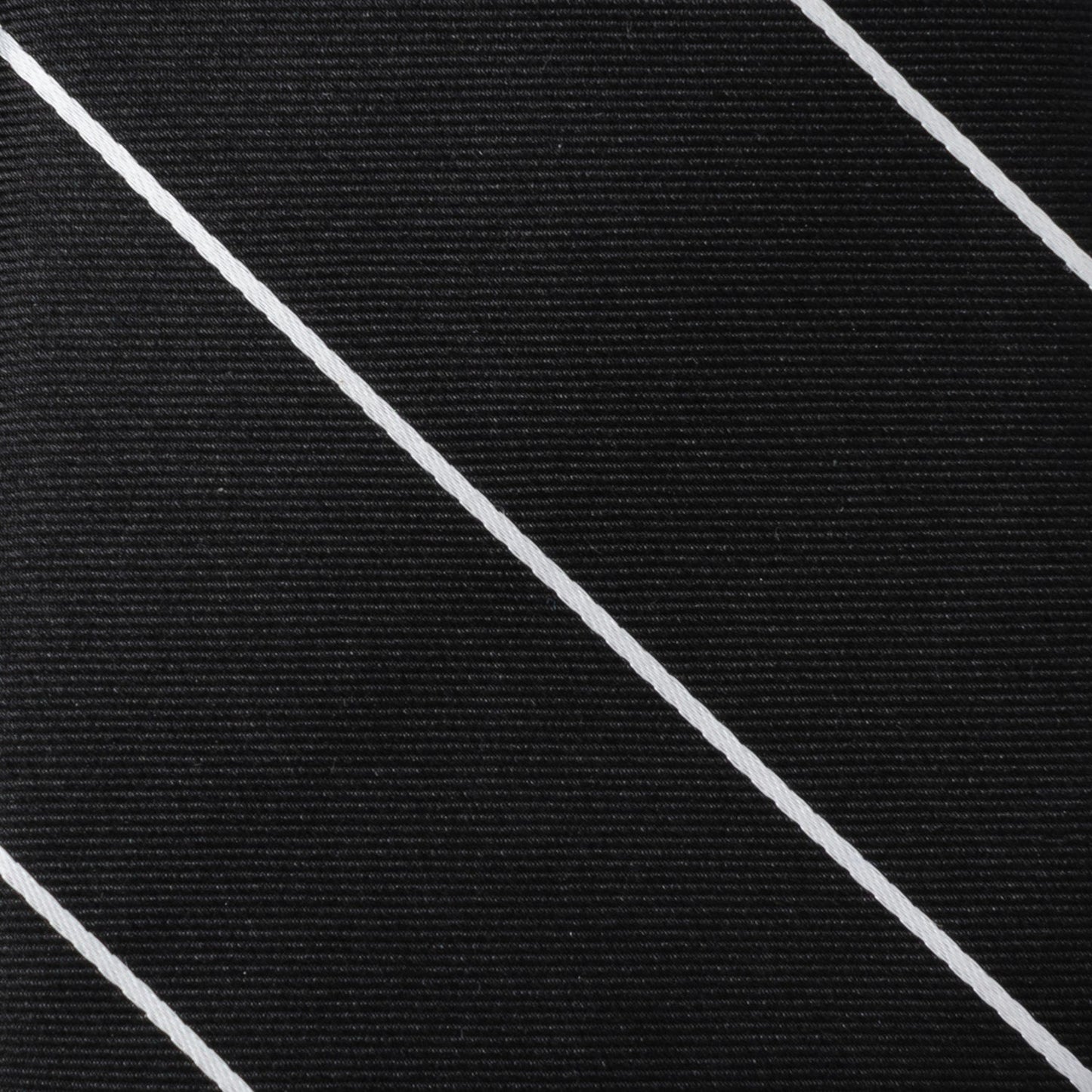 Classic Black Striped Silk Men's Tie - My Men's Shop