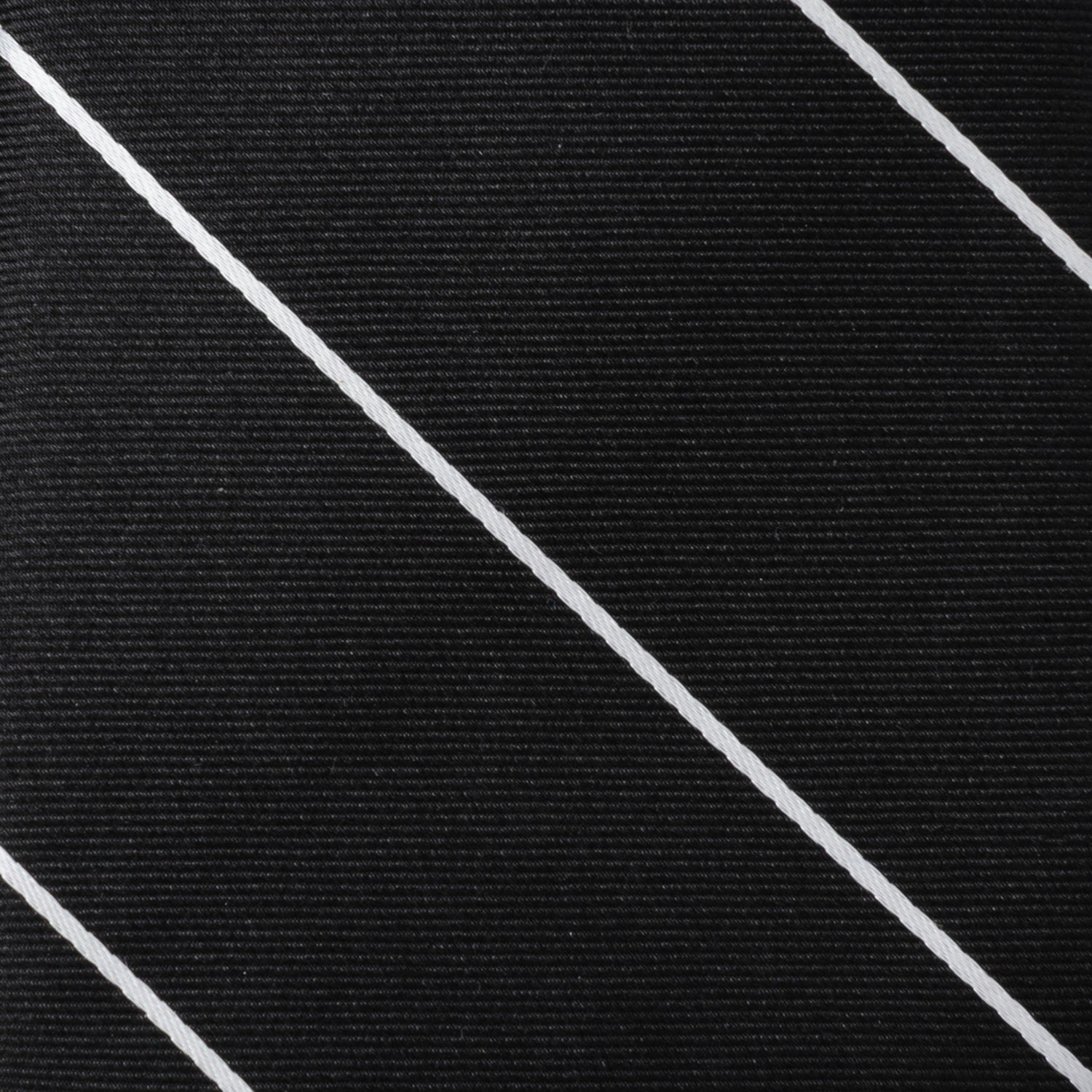 Classic Black Striped Silk Men's Tie - My Men's Shop