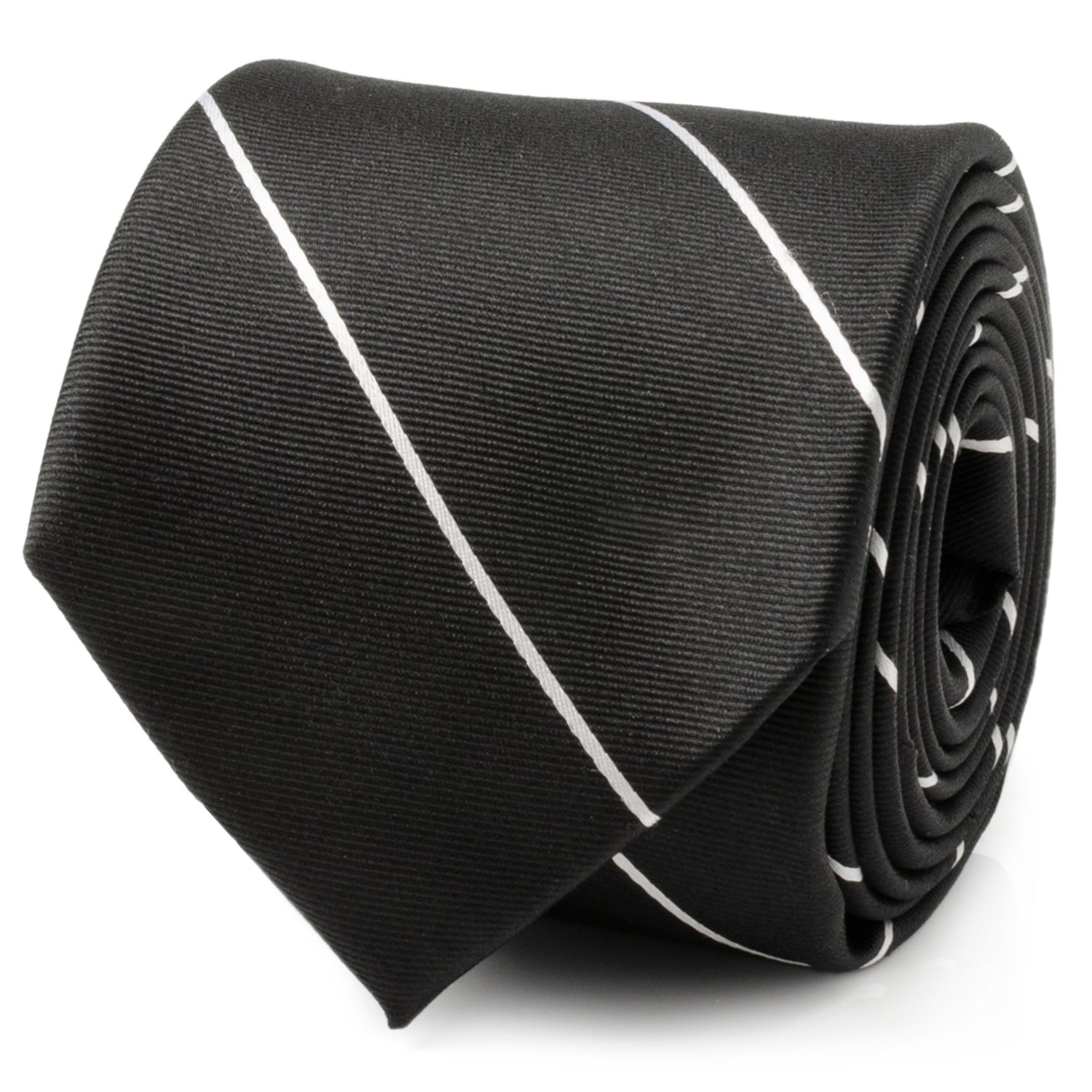 Classic Black Striped Silk Men's Tie - My Men's Shop
