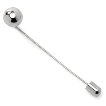 Alfiler de palo con bola circular de acero inoxidable