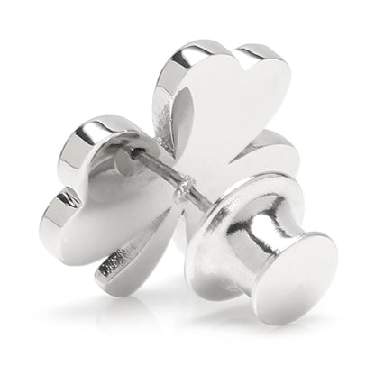Clover Stainless Steel Lapel Pin - My Men's Shop