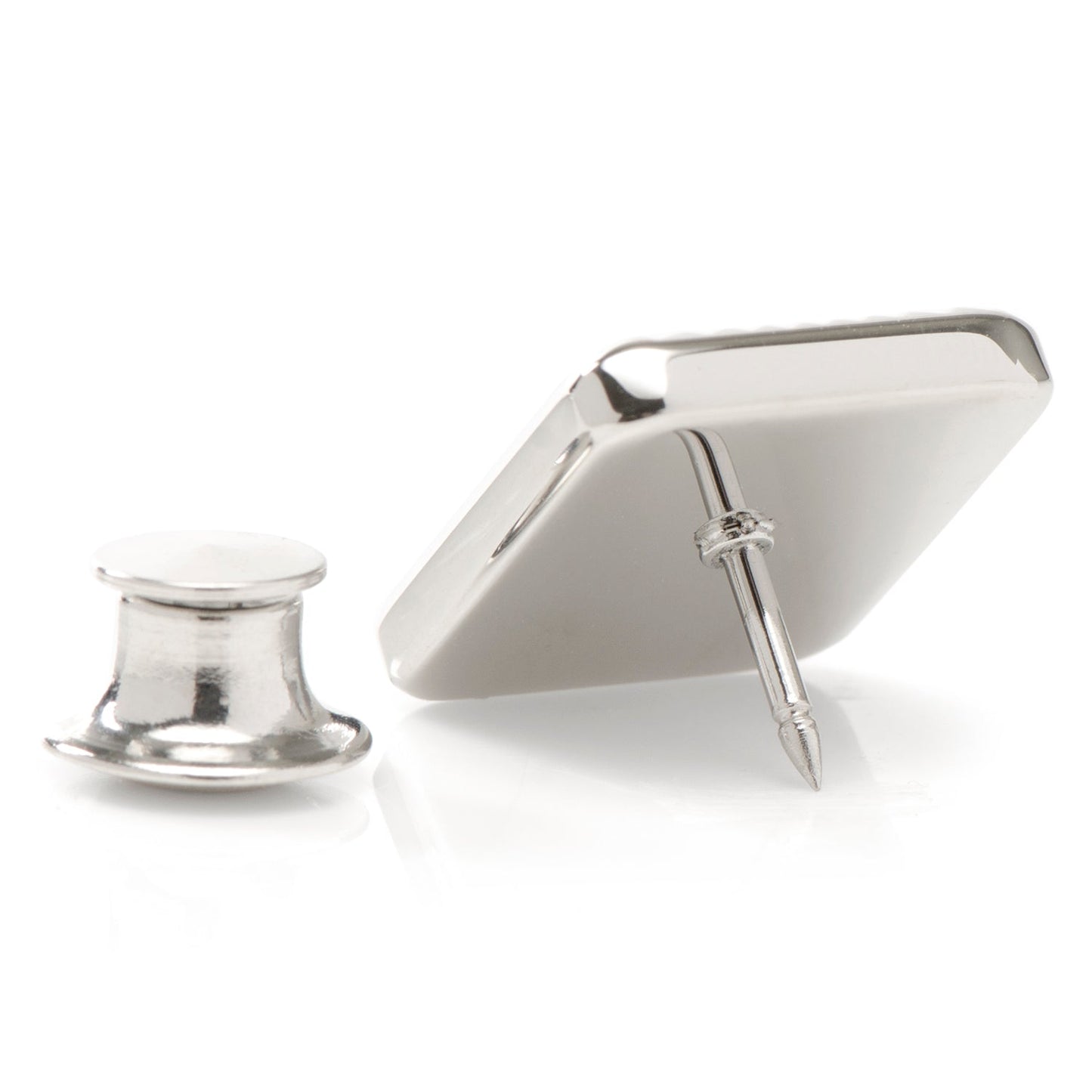 Stainless Steel Radiant Cross Lapel Pin - My Men's Shop