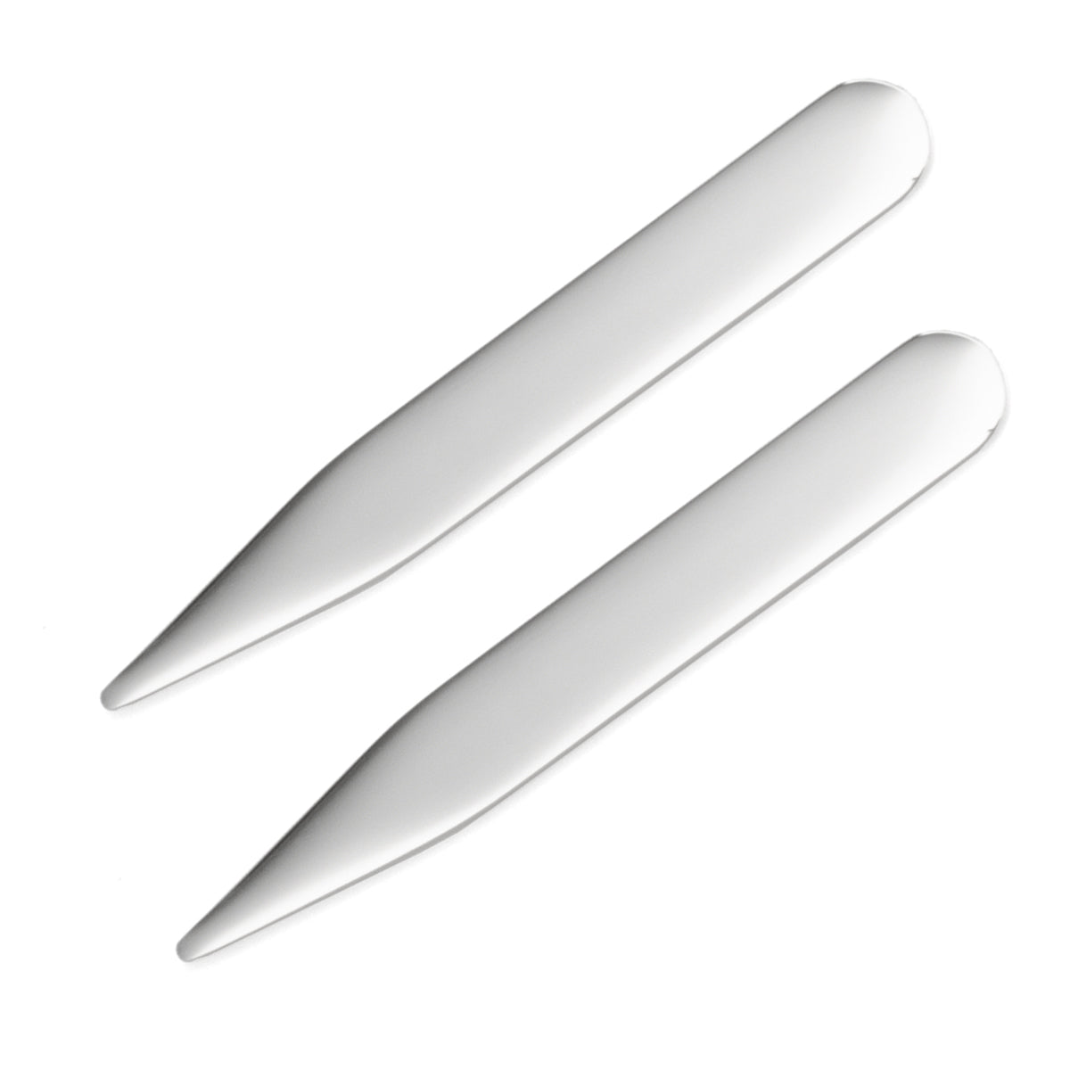 Stainless Steel Engravable Collar Stays - My Men's Shop
